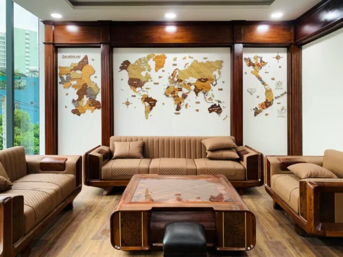 3 bo ban do go trang tri phong giam doc