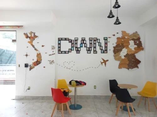 Bản Đồ Việt Nam Bằng Gỗ 3D (34 tỉnh) - Mix 7 màu (Rainbow) photo review